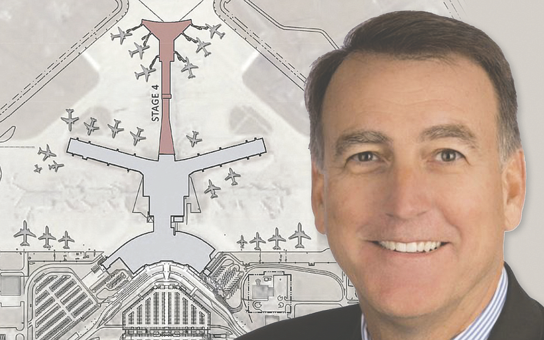 Jacksonville Aviation Authority CEO Mark VanLoh is waiting on Federal Aviation Administration approval to start construction on the $300 million Concourse B at Jacksonville International Airport.