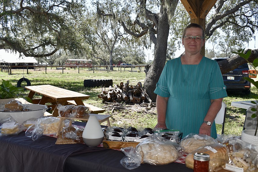 Myakka resident Maria Yoder sells freshly baked, non-GMO breads and desserts.