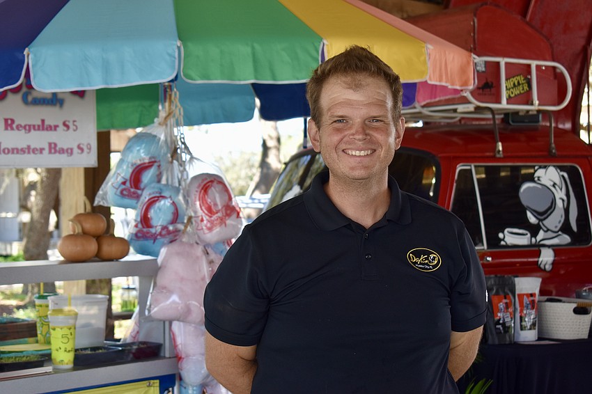 Nate Thomas manages the market and is focused on bringing in quality, local food vendors.