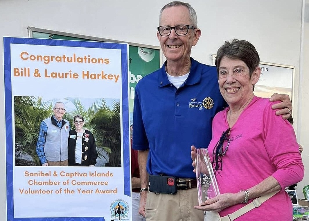 Laurie and Bill Harkey established the fund after spending just four years in Sanibel.
