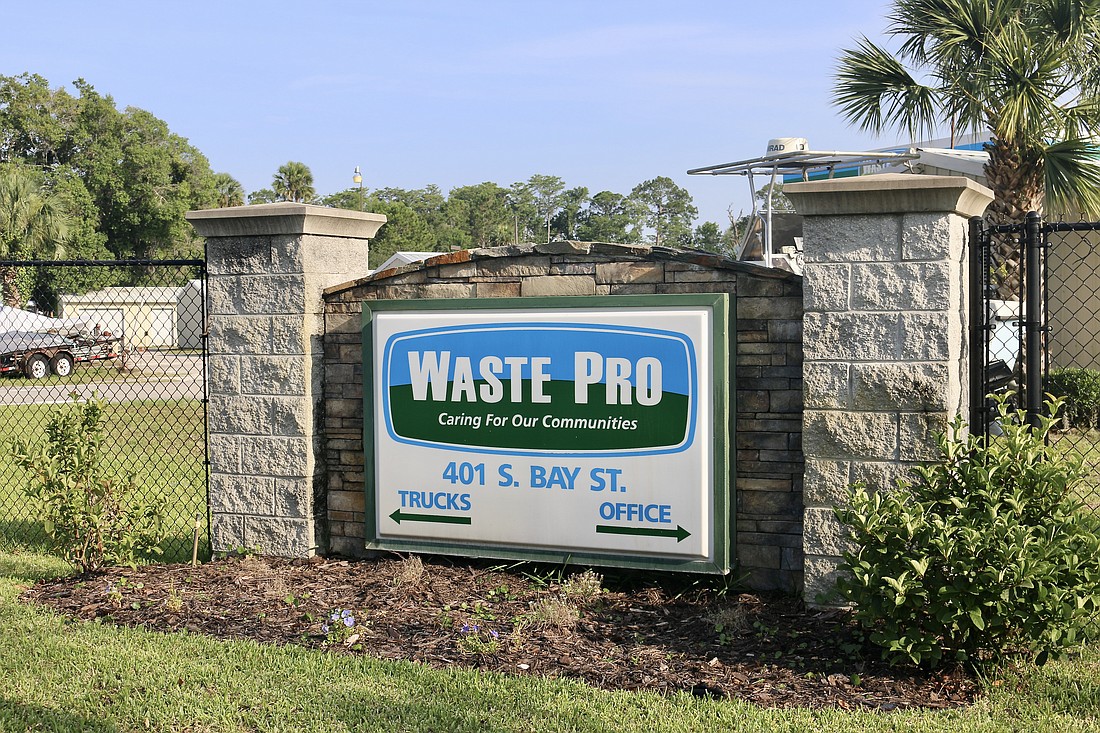 Waste Pro is still servicing Flagler County, but ends its contract with Palm Coast on May 31. Photo by Sierra Williams.