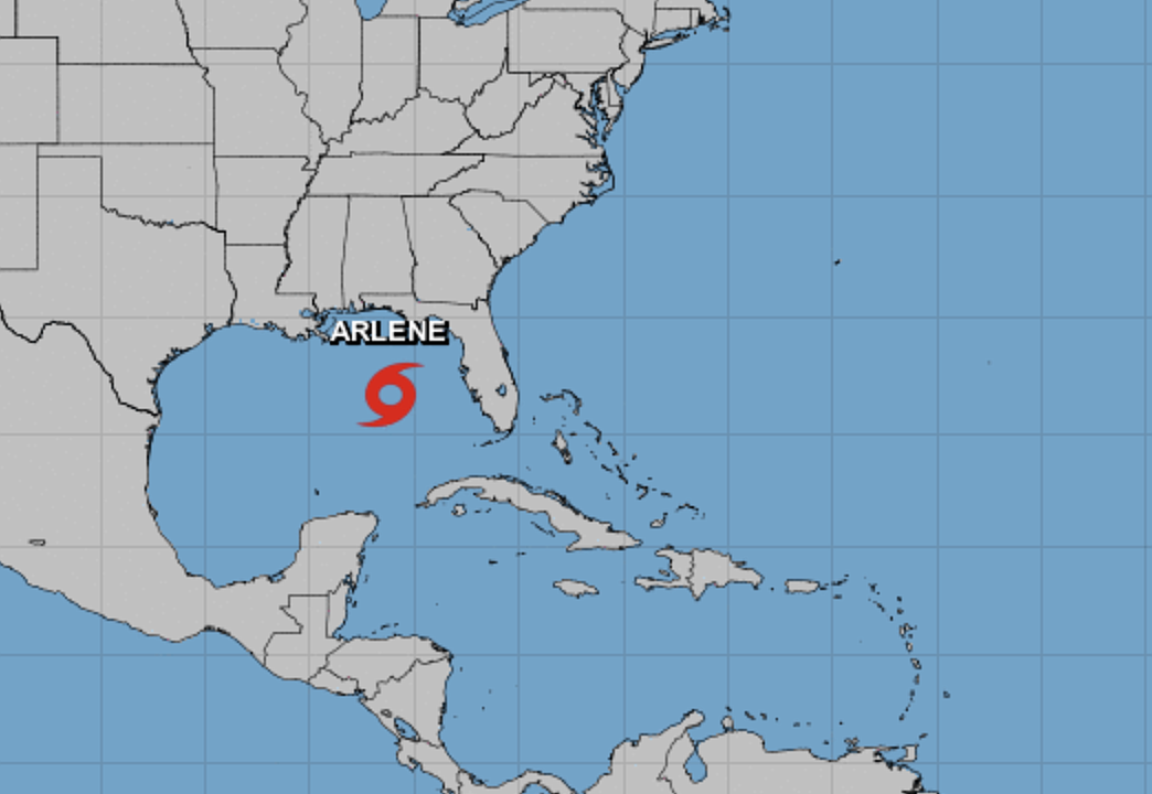 Tropical storm Arlene forms Observer Local News Palm Coast Observer