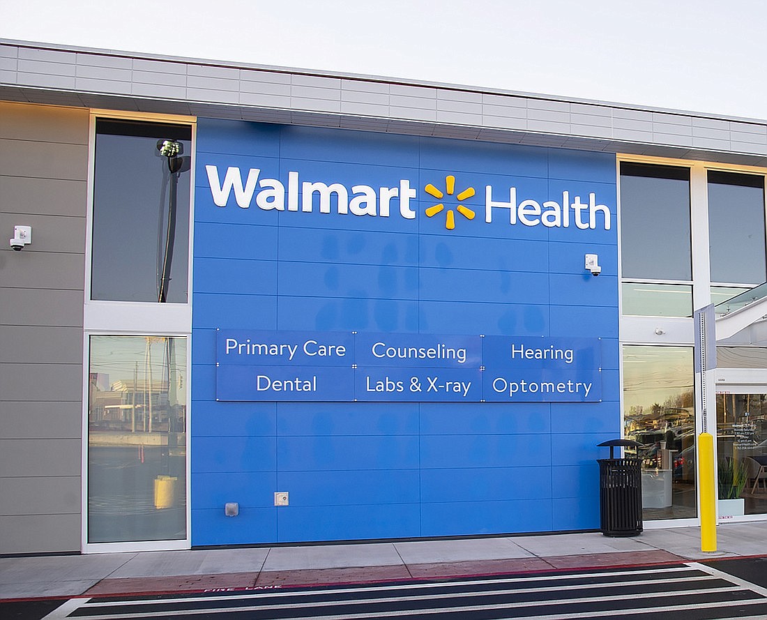 Walmart Health centers offer primary care and other services.