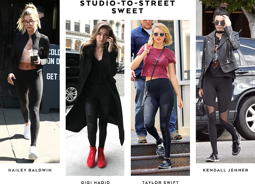 Star Style on X: Gigi Hadid wearing an Alo Yoga jacket and