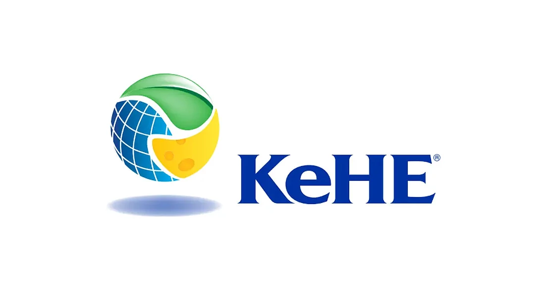 The KeHE logo. The company distributes natural and organic, specialty and fresh products to a variety of retailers.