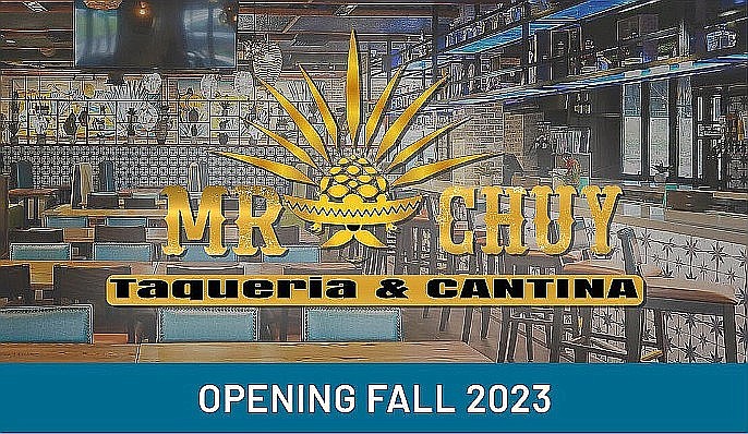 Mr. Chuy Taqueria and Cantina was announced as the first restaurant at the Exchange at eTown.