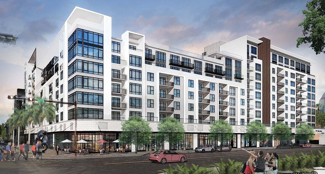 Aster & Links in downtown Sarasota will be made up of two 10-story buildings with a total of 424 units.