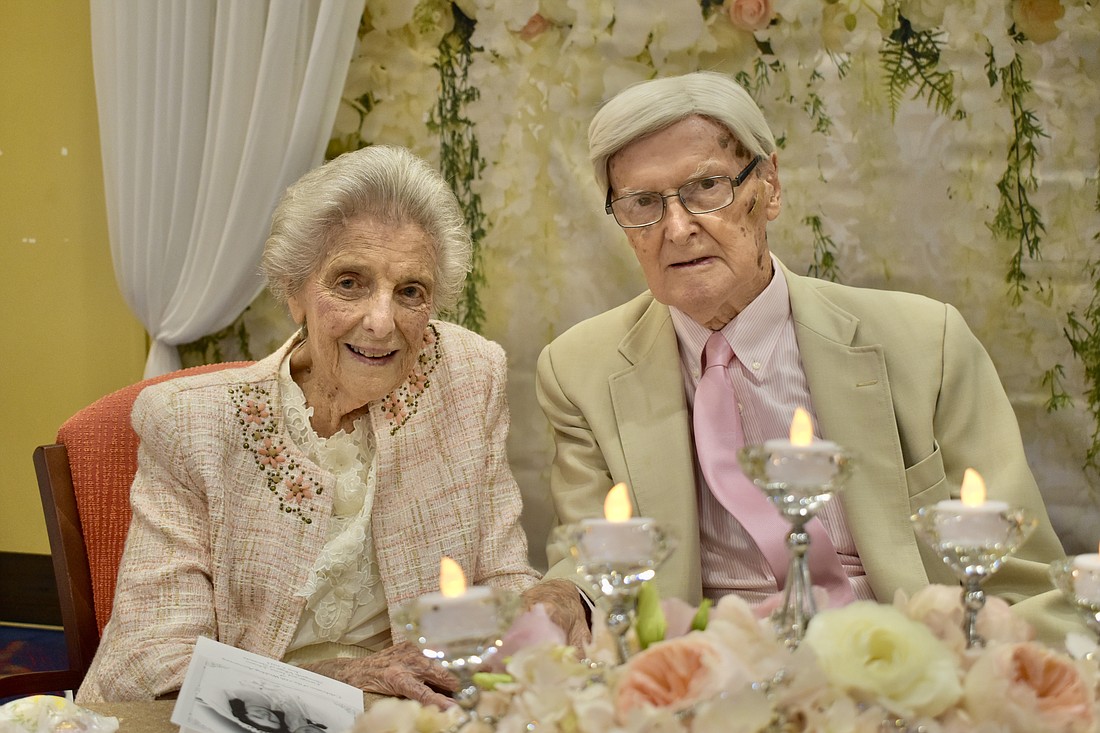 Janice and George Johnson celebrated their 75th anniversary on June 5.