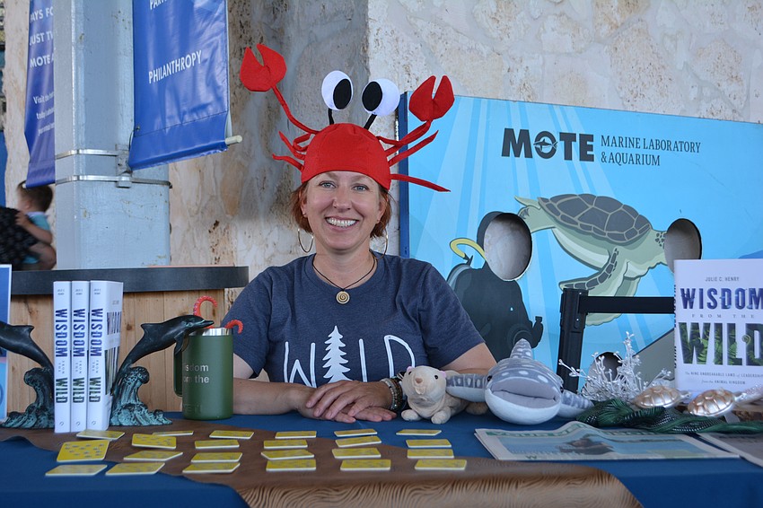 Julie Henry, author of Wisdom from the Wild, started out at Mote as an intern in 1994.