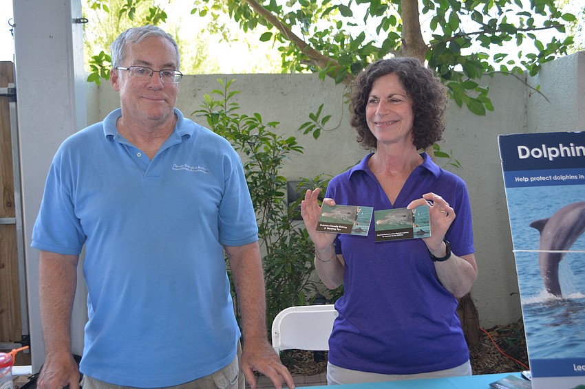 Randall and Martha Wells from the Sarasota Dolphin Research Program