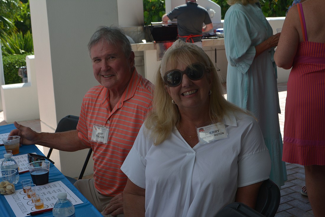 Bert Tucker and Sherry Wetherington