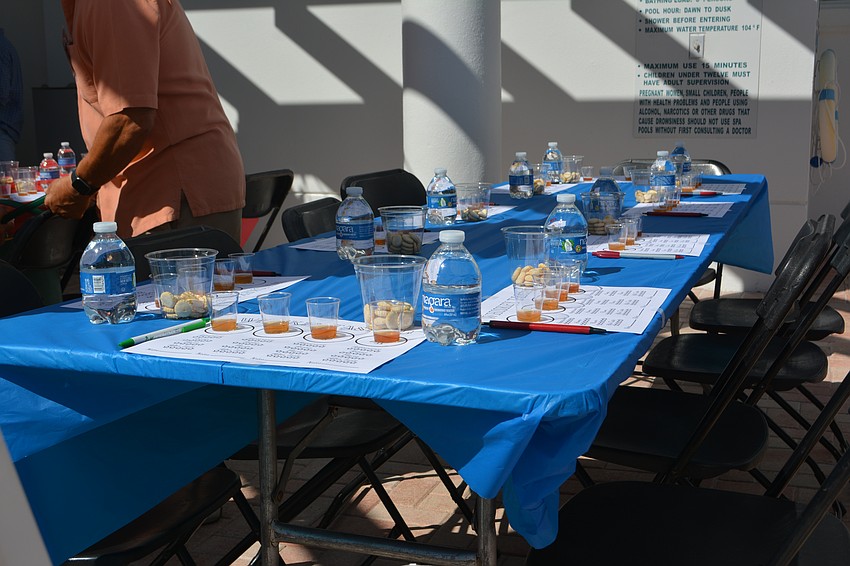 The Republican Club held a bourbon tasting at their cookout.