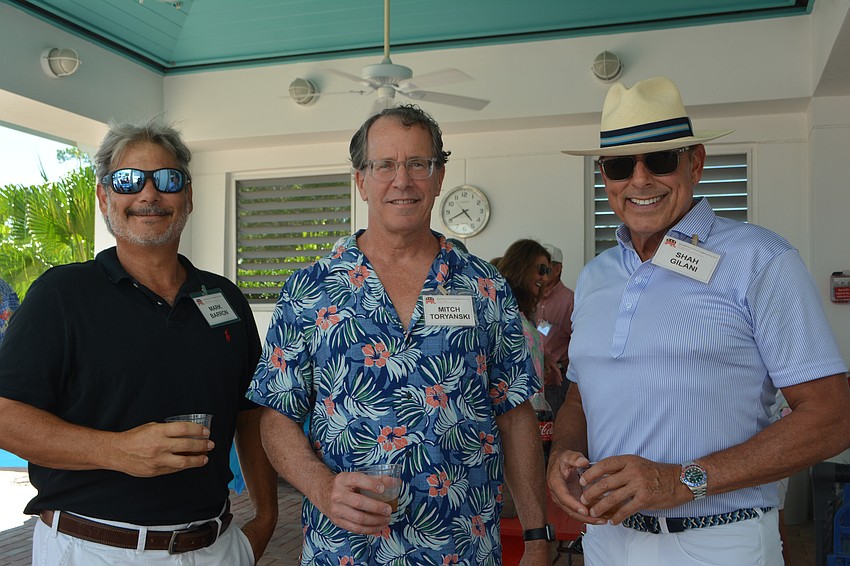 Mark Baron, Mitch Toryanski and Shah Gilani