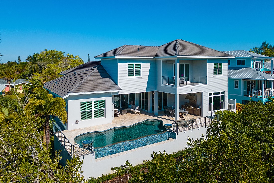 A home in Sarasota Beach tops this week's transactions at $3.9 million. Built in 2020, it has three bedrooms, four baths, a pool and 3,464 square feet of living area.