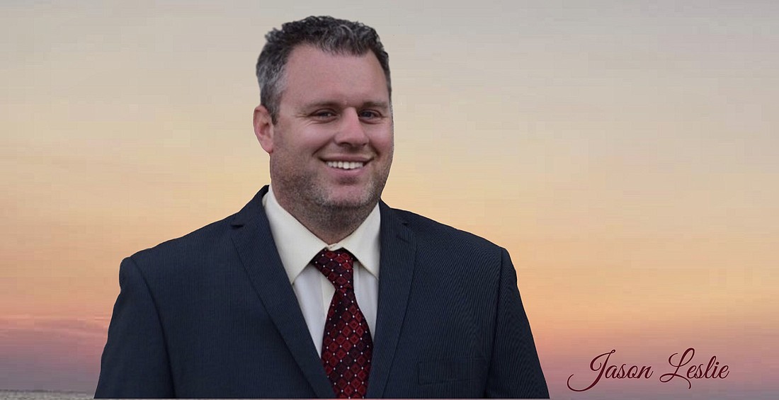 Local businessman Jason Leslie is running for Ormond Beach mayor in the 2024 elections. Courtesy photo