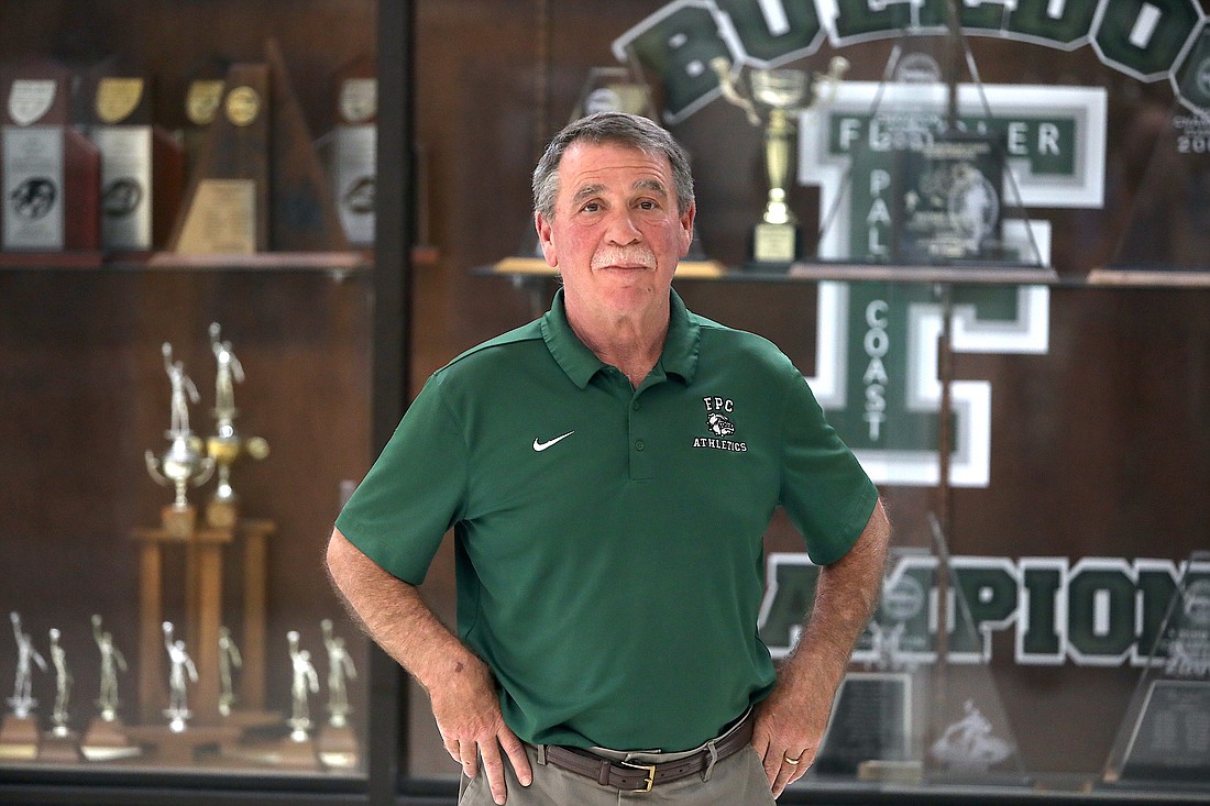 FPC's Steve DeAugustino is returning to the wrestling room after spending the past 16 years as the Bulldogs' athletic director. Photo by Brent Woronoff