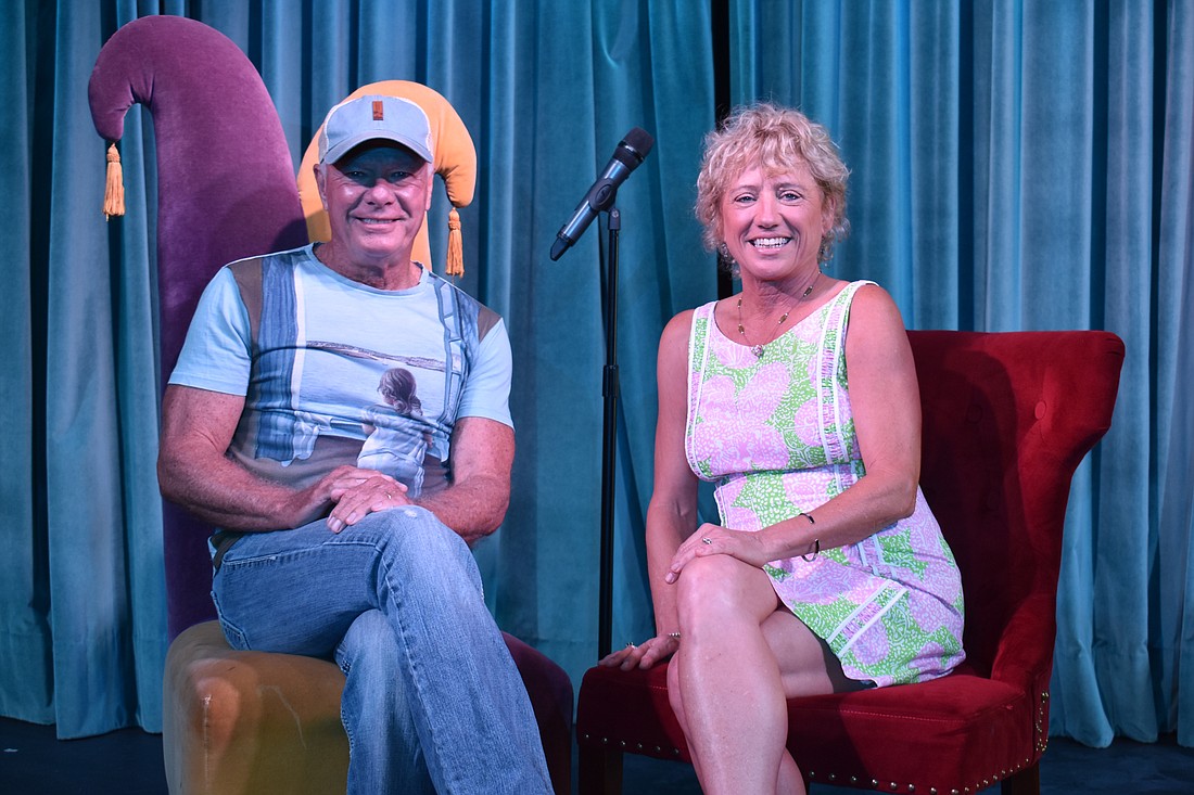 Les and Pam McCurdy opened their first Sarasota comedy club in 1988, the year after they got married.