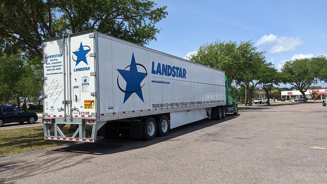 Trucking company Landstar System said it is projecting $2.8 billion in revenue in the first half of 2023, 29% lower than last year. If it continues, the revenue drop could knock it out of the Fortune 500.