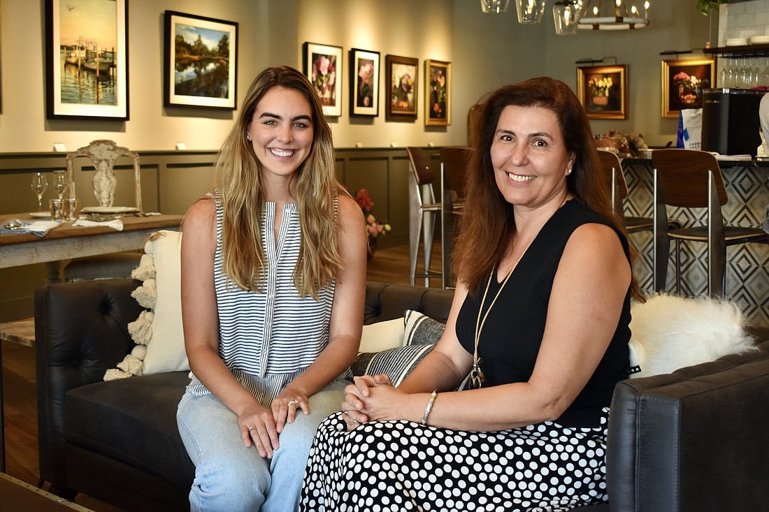 Gabriella Moss and her mother, Silvia Costa, are 50/50 partners in Via la Casa.