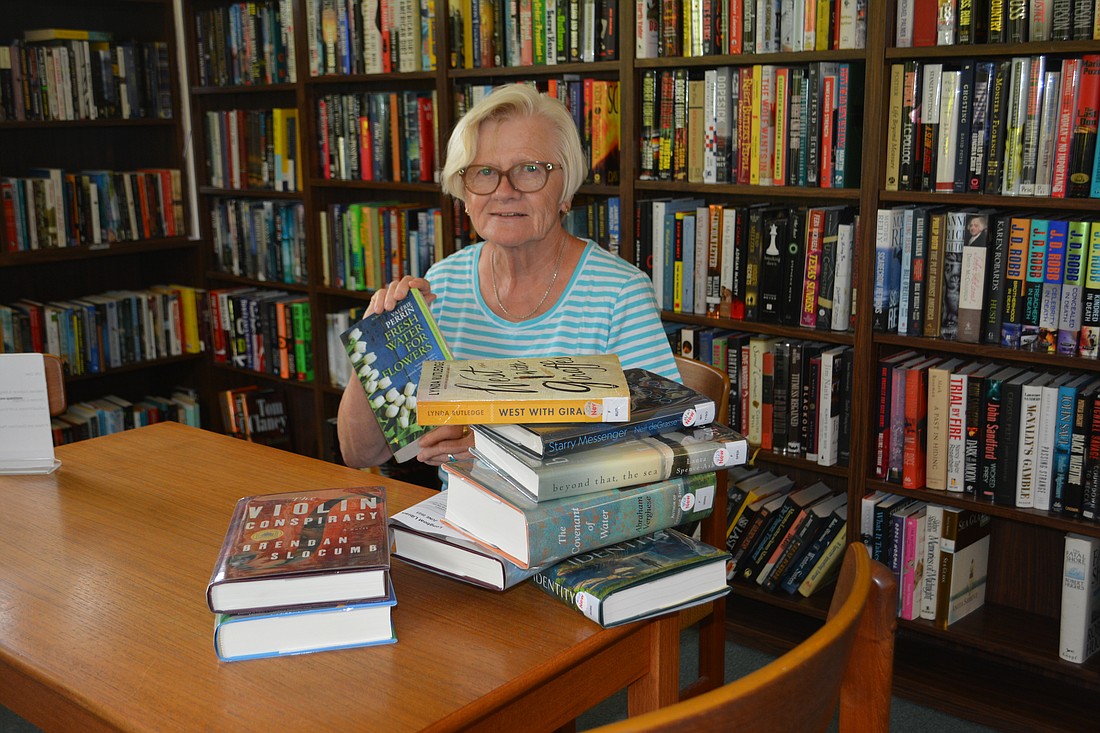 Barb Torrence, Longboat Library volunteer