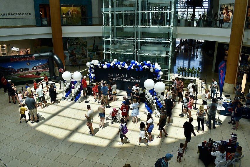 The Dad's Day Block Party at the Mall at UTC features goodie bags and meet and greets inside and ax throwing and batting cages outside.