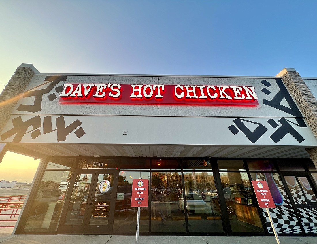 Dave's Hot Chicken recently opened a location in Tampa with its franchise owners planning to open at least seven more in the area.