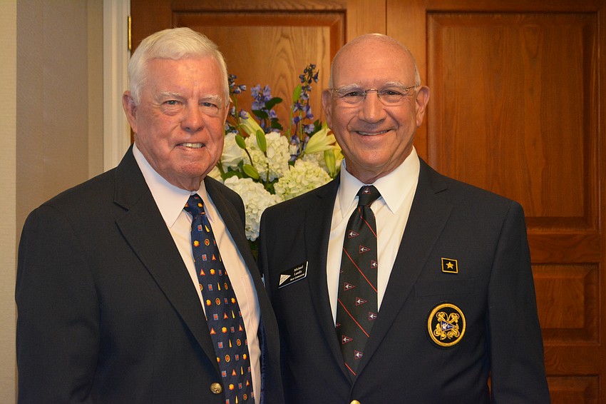 Buck Fry and Vice Commodore Michael Landis