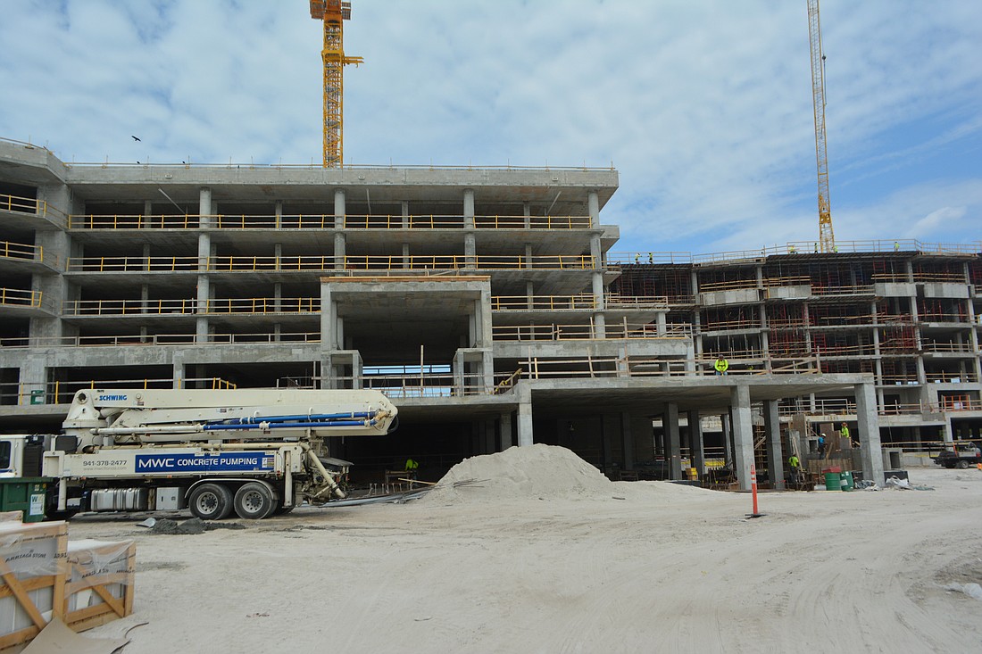 Construction projects, like the St. Regis development, would likely need many inspections from the town planning and zoning department throughout the course of building.