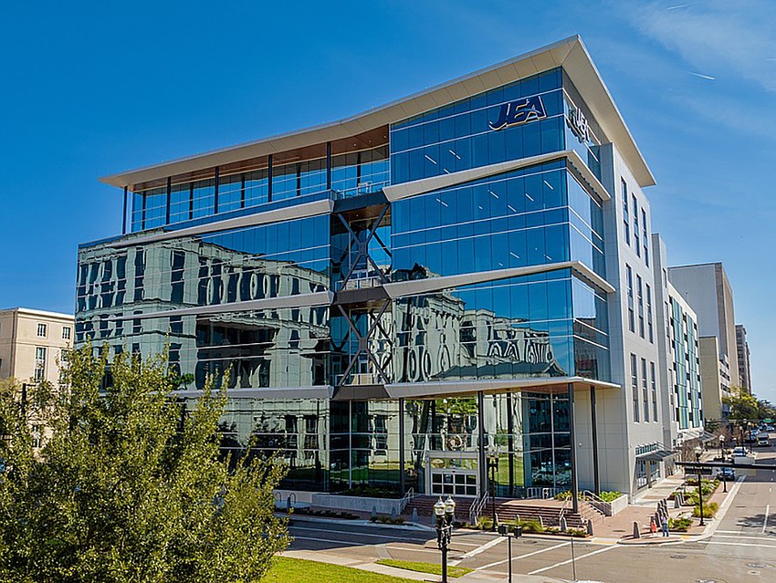 The JEA headquarters in Downtown Jacksonville. The JEA headquarters in Downtown Jacksonville.