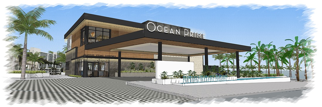 Ocean Prime plans to build a two-story, 9,500-square-foot restaurant on Block 10 in The Quay.