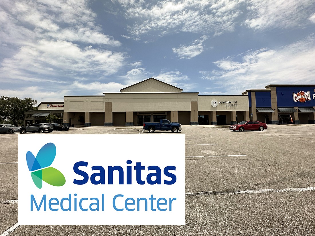 A Sanitas Medical Center is in review for corner space within the former Hobby Lobby and church use at Regency Park Shopping Center.