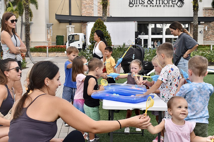A one-hour playdate takes place every fourth Wednesday of the month at the Green at UTC.