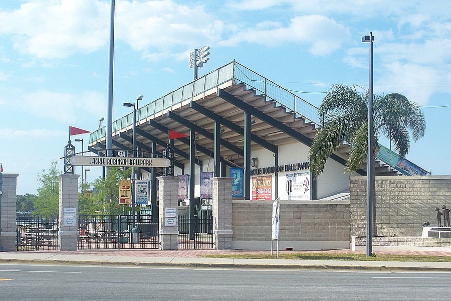 Jackie Robinson Ballpark. Photo from Wikimedia Commons
