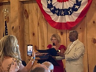 Former Florida Congressman and retired US Army Lt. Col.
Allen West visits Ormond Beach. Courtesy photo