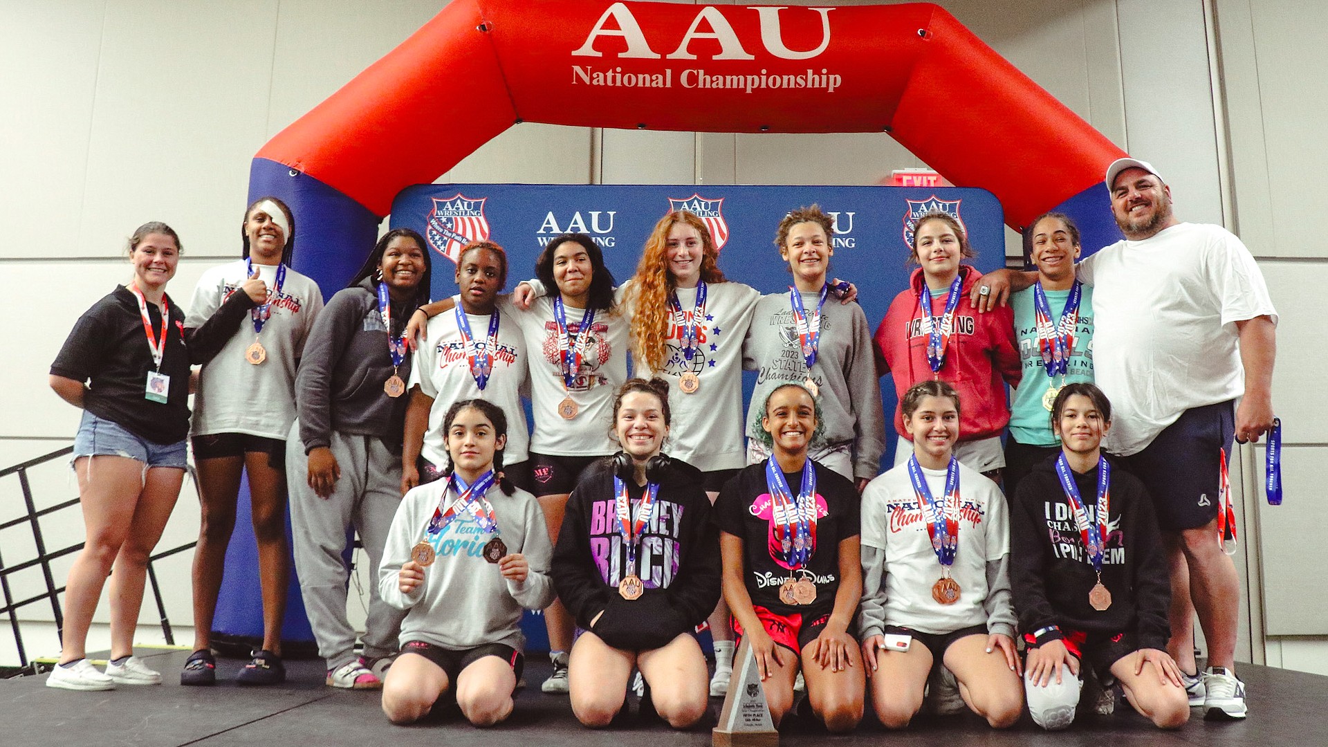 Matanzas wrestlers shine at AAU Scholastic Duals as their coaches win