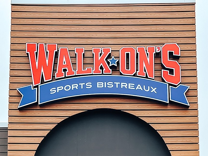 Walk-On’s Sports Bistreaux is planned at 495 Durbin Pavilion Drive in Saint Johns County.