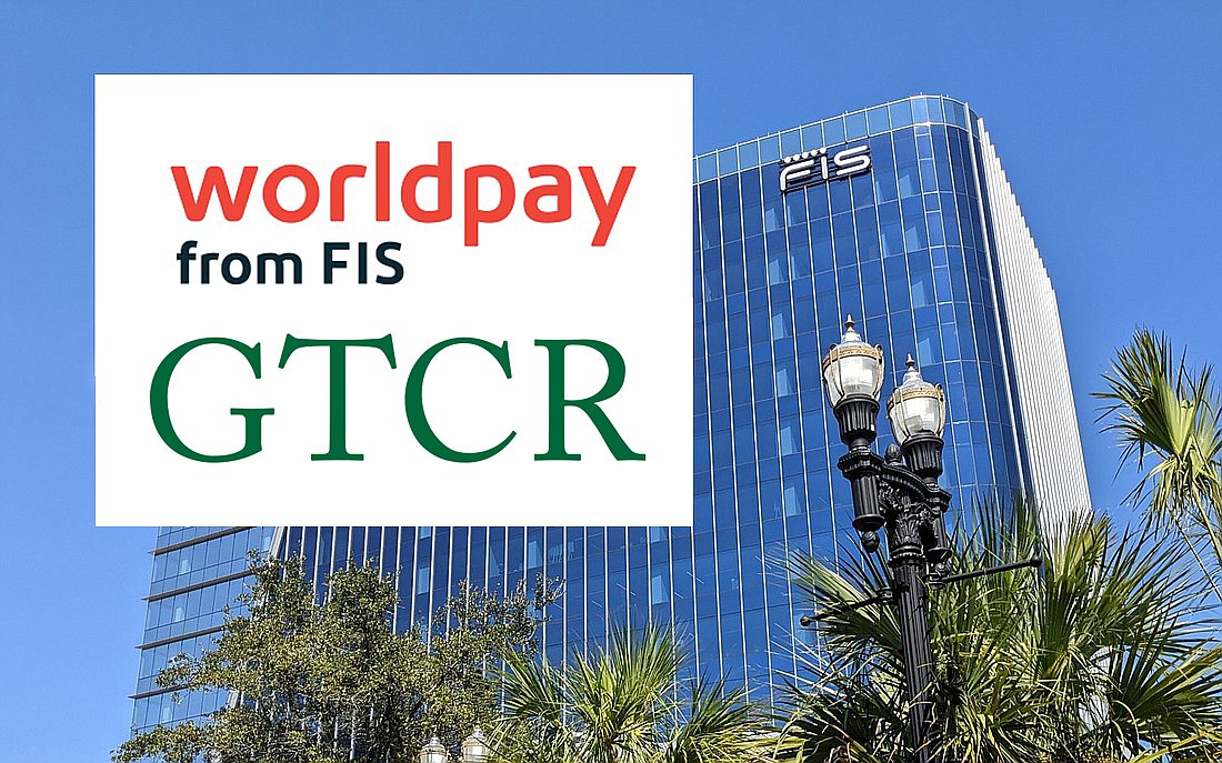 Jacksonville-based FIS said July 6 that Chicago-based private equity firm GTCR will pay $11.7 billion to acquire 55% of Worldpay.