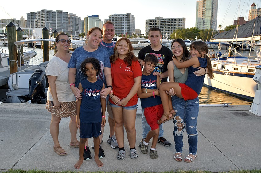 Heather Odom, Jennifer Clewis, Coen Clewis, Timothy Clewis, Emma Ibarra, Gabrial Solis, Ayden Ibarra, Abby Maldonado and Samantha Solis