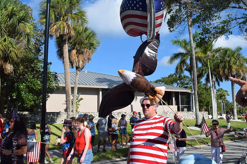 Longboat Key's 2023 Freedom fest parade