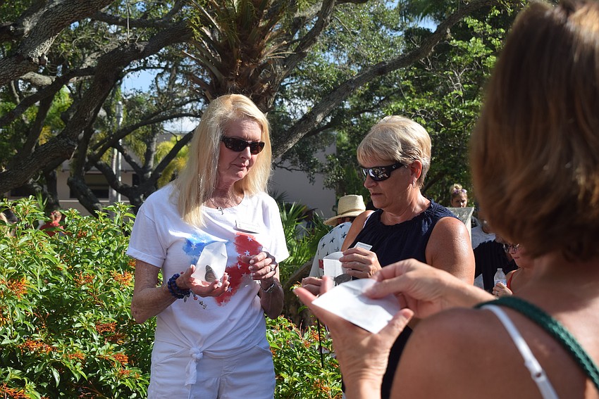 The butterfly release at the Longboat Key Freedom Fest.