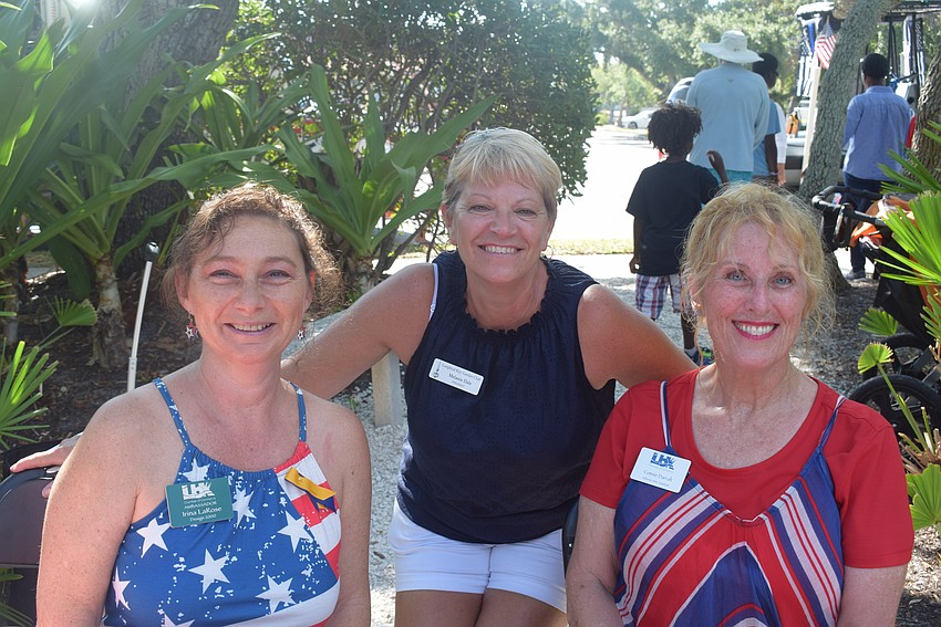 Melanie Dale, Irina LaRose,and Connie Darrah