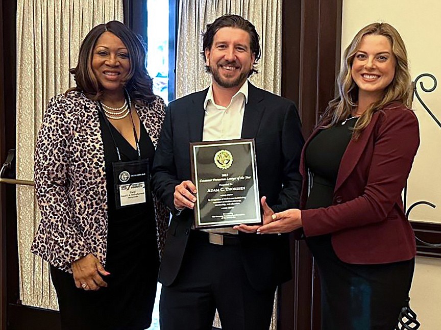 Denver Consumer Protection Lawyer Highly Rated Adam Thoresen receives Consumer Protection Lawyer of the Year Award