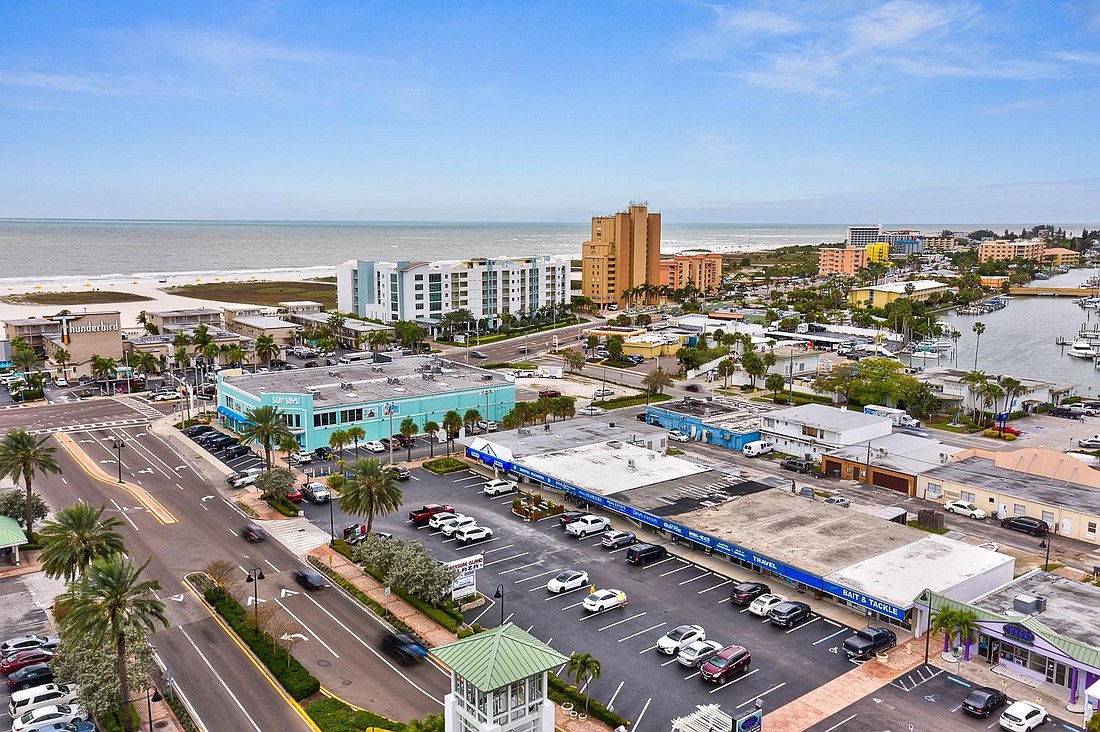 Treasure Island Plaza at 118 107th Ave. in Treasure Island has sold to a Broward investor who plans to build a mixed use development.