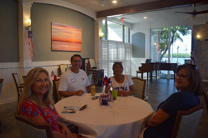 Gina Spillers, West Ludwig, Joeanne Schuster, and V-Ann Hobby.