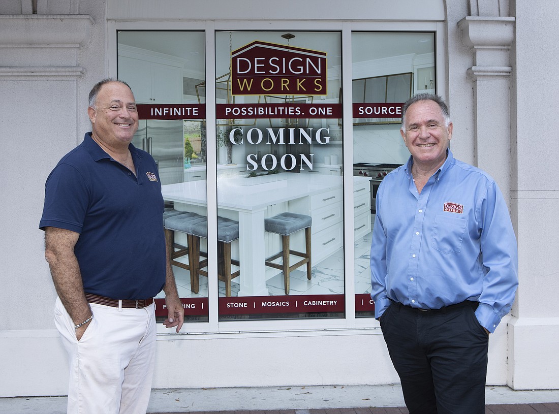 Brothers David and Jeffrey Koffman are turning the former Golden Apple Dinner Theatre in downtown Sarasota to a high-end showroom for Florida Design Works.