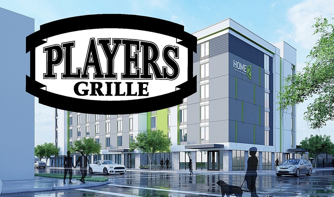Players Grille has leased the ground-floor restaurant space at the Home2 Suites under construction at 600 Park St. in Brooklyn.