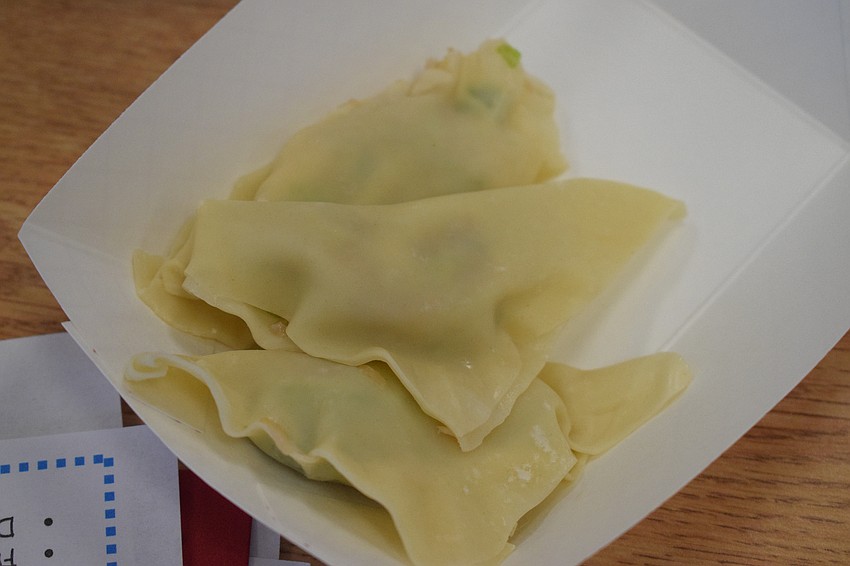 Potstickers are just one item on the Crazy Cooks Camp menu. Campers also made turkey burgers, salad in a jar, linguine carbonara, broccoli cheddar soup and more.