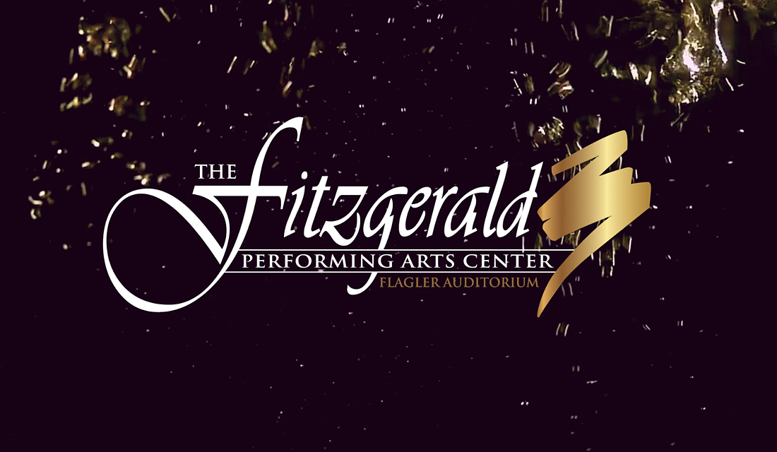 The Flagler Auditorium has rebranded to The Fitzgerald Performing Arts Center, complete with a new logo. Image courtesy of The Fitzgerald Performing Arts Center
