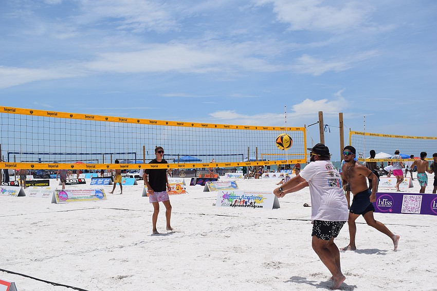 The July Independence Volleyball Tournament on Lido Key Beach was held July 15-17.