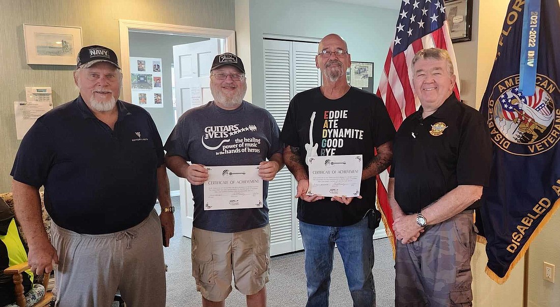 From left to right: Earl Presley, Steve Bridges, Charles Nazworth and Bill May. Courtesy photo